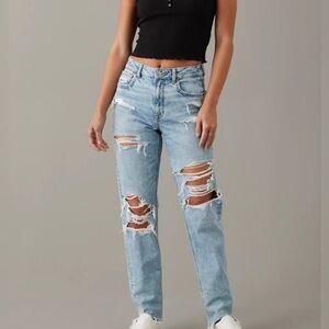 American Eagle mom jeans